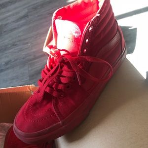 Vans SK8 Hi Red